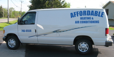 Affordable H&AC Van